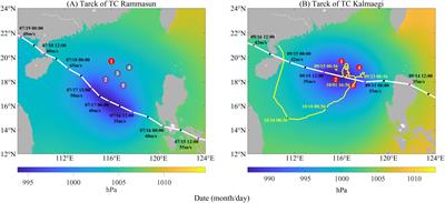 Near-surface ocean temperature and air-sea heat flux observed by a buoy array during summer to autumn in year 2014 in the northern South China Sea